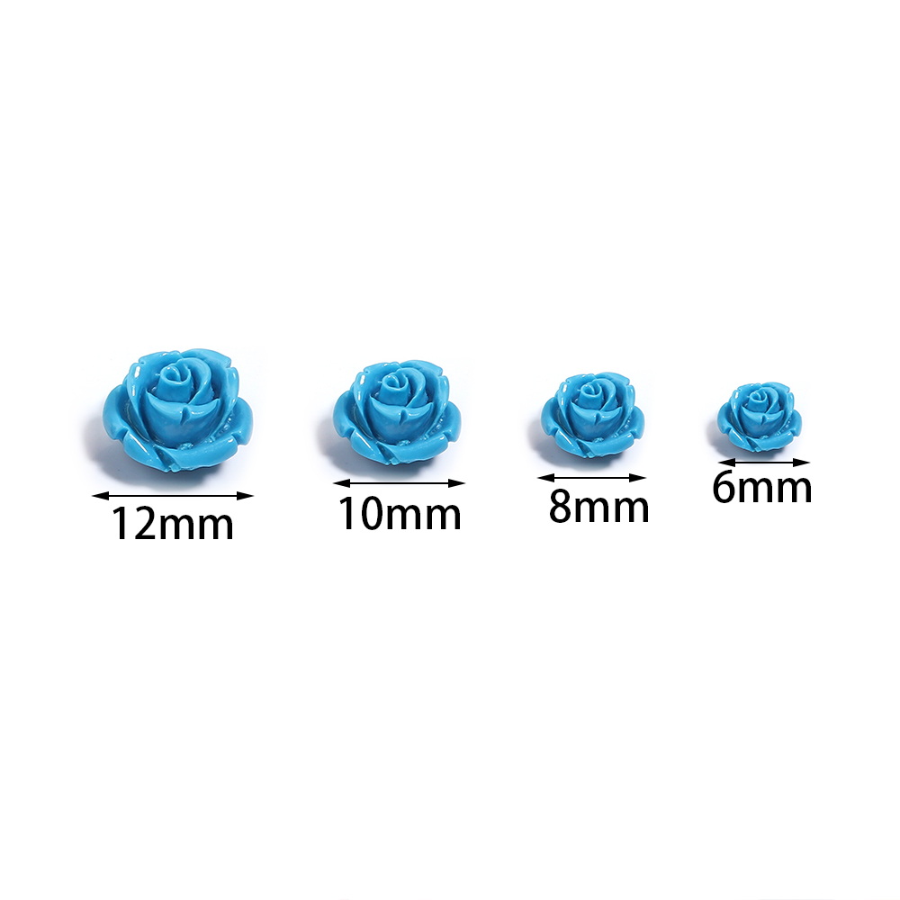 20Pcs/Lot 6 8 10 12mm Resin Be - Flower Preservation Resin 评论和价格