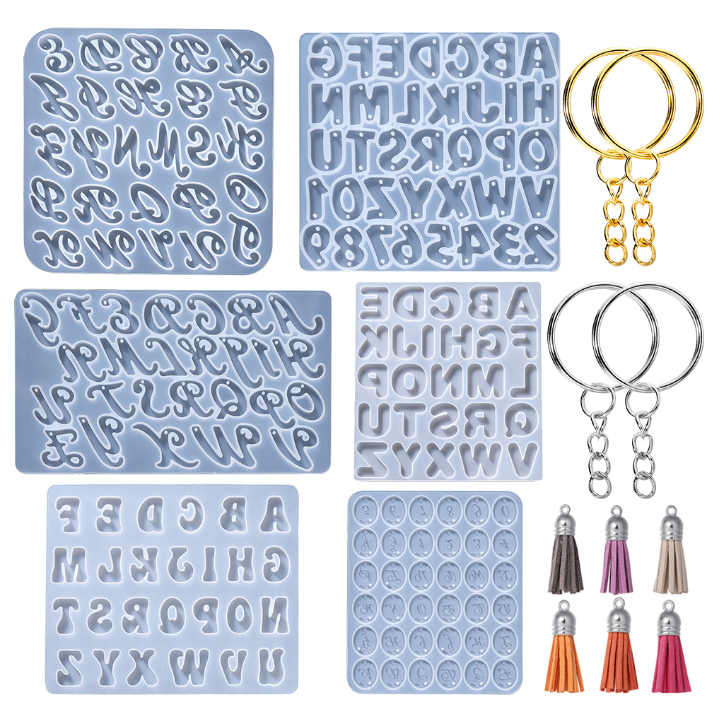 Alphabet Epoxy Resin Silicone  - Epoxy Uv Resin Kit 评论和价格
