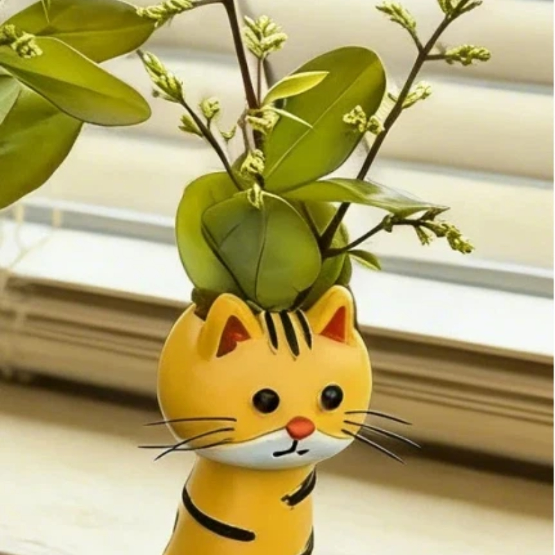 Cute Cat Shaped Flower Device  - Dried Flower Bulk 评论和价格