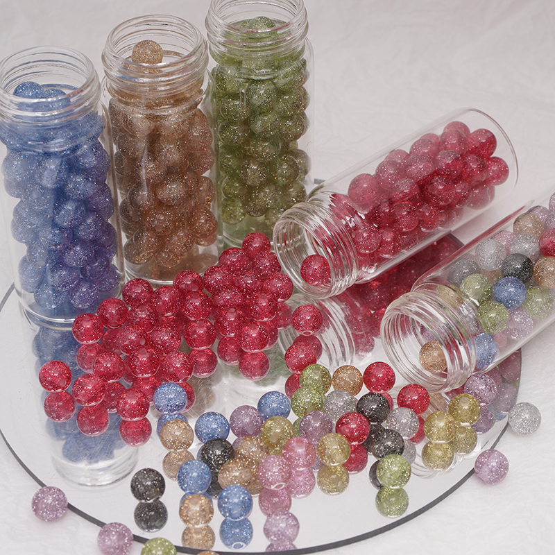 8/10mm Resins Round Shaped Bea - Resin Craft Material 评论和价格