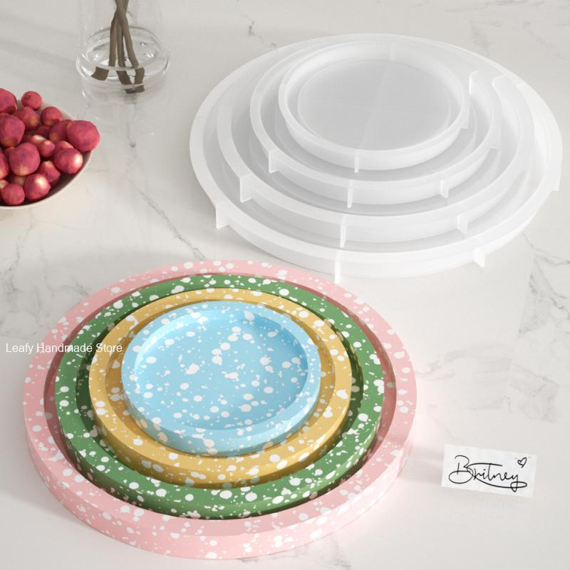 Circular Tray Silicone Molds f - Serving Tray Mold 评论和价格