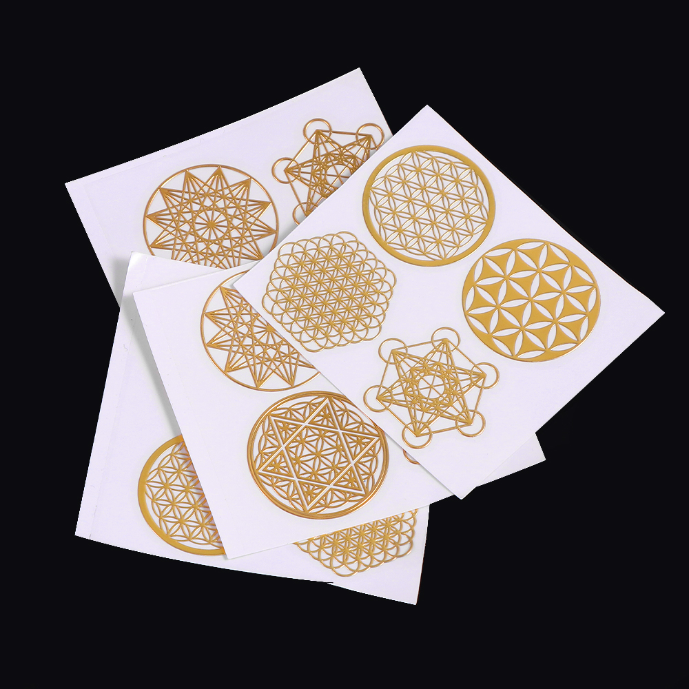 New Geometric Pattern Metal En - Flower Preservation Resin 评论和价格