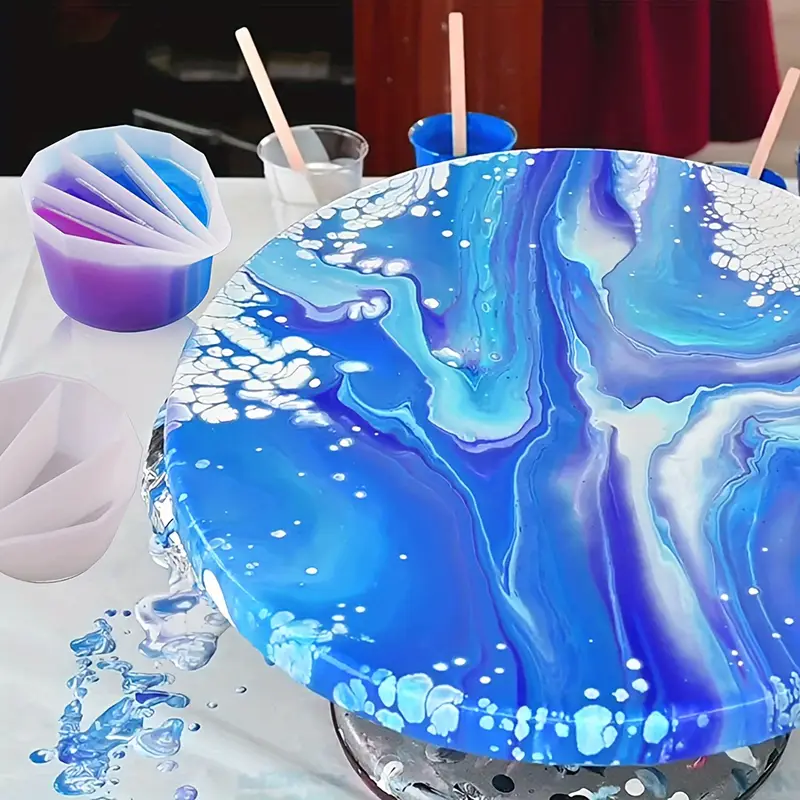 Split Cup For Paint Pouring,Re - Mixing Cup Silicone 评论和价格