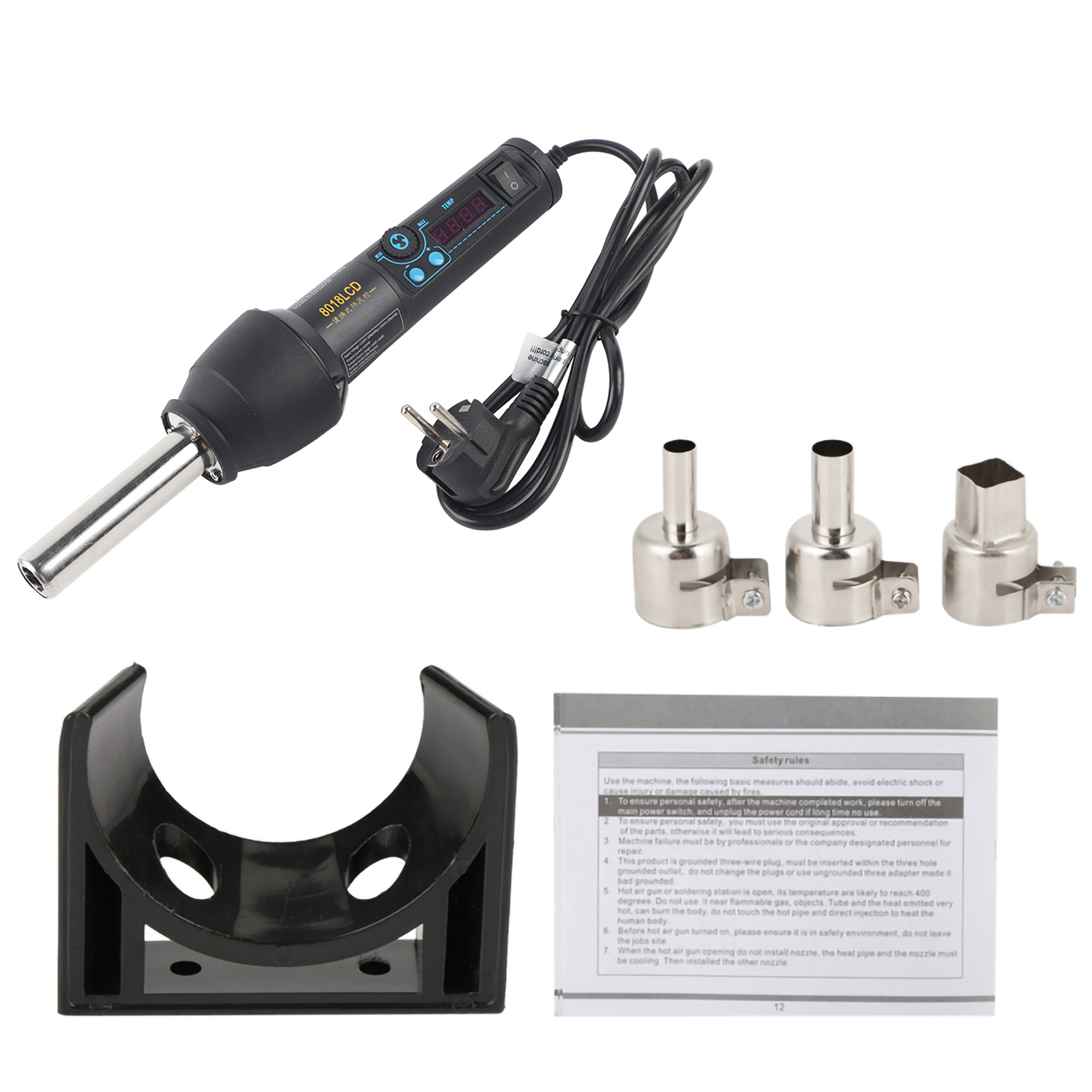 8858‑I / 650W LED Digital Disp - Heat Gun Small 评论和价格