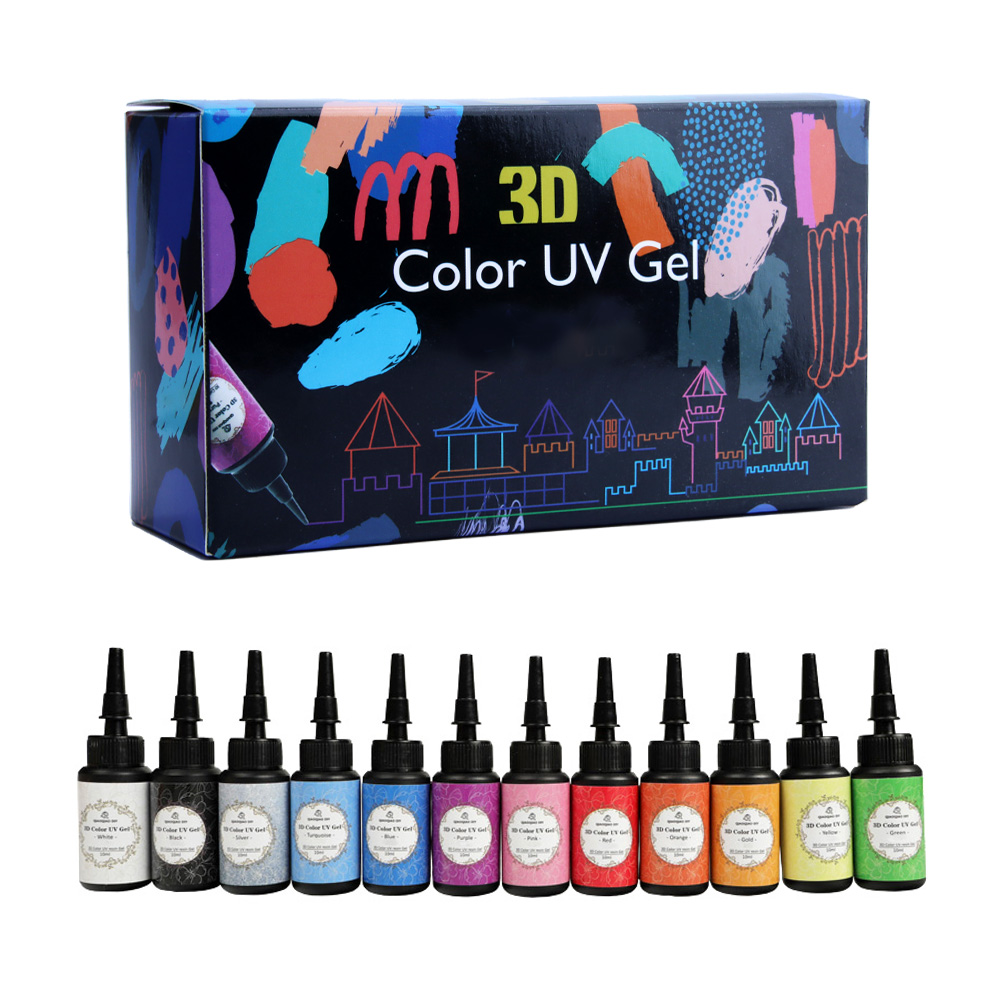 12 Colors UV Epoxy Resin, 3D C - Epoxy Uv Resin Kit 评论和价格