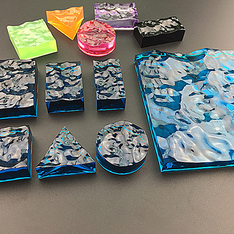 Water Ripples Wave Pendant Nec - Resin Ocean Wave Mold 评论和价格