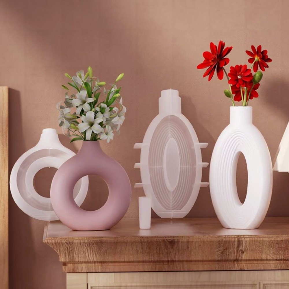 Modern Oval Stripe Silicone Va - Resin Craft Workshop 评论和价格