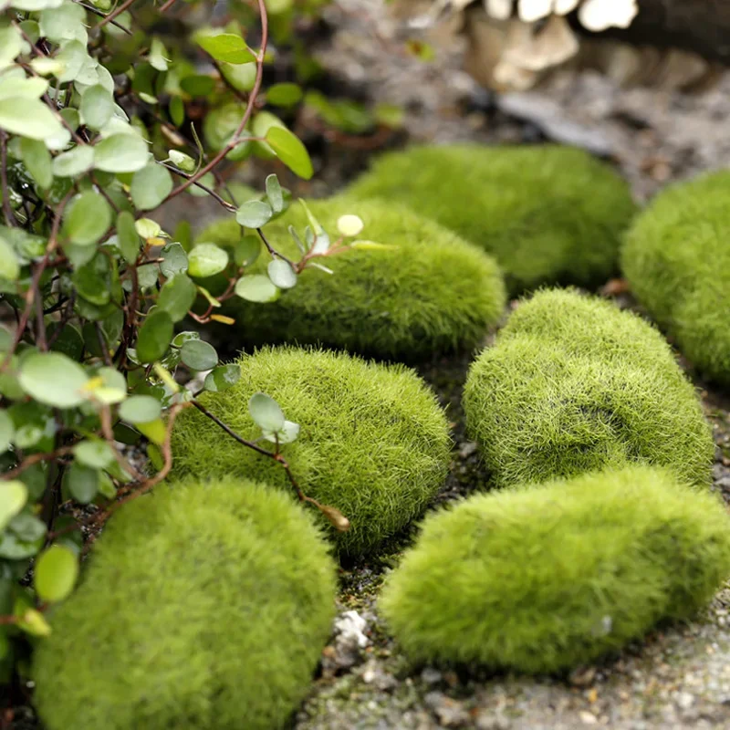 Fake Stone Artificial Moss Roc - Terrarium Moss Art 评论和价格