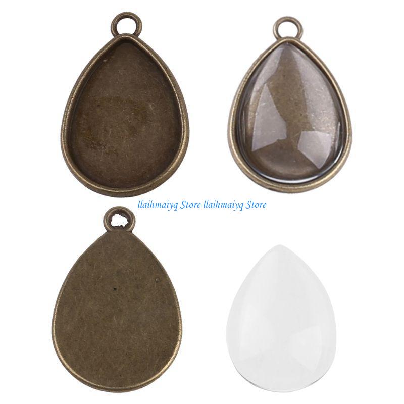 573B 60Pcs Round Pendant Blank - Bezels Set Pendant 评论和价格