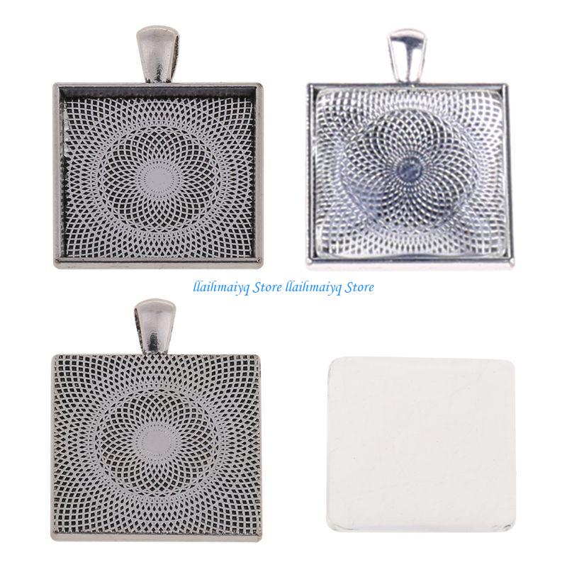 573B 60Pcs Round Pendant Blank - Bezels Set Pendant 评论和价格