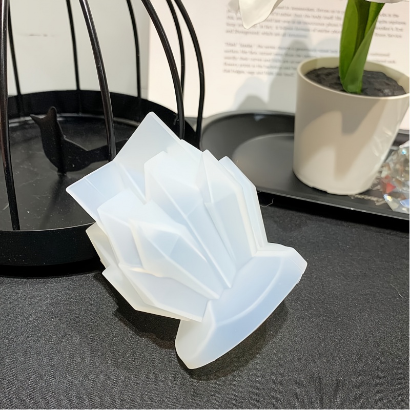1pcCrystal Cluster Decorative  - Serving Tray Mold 评论和价格