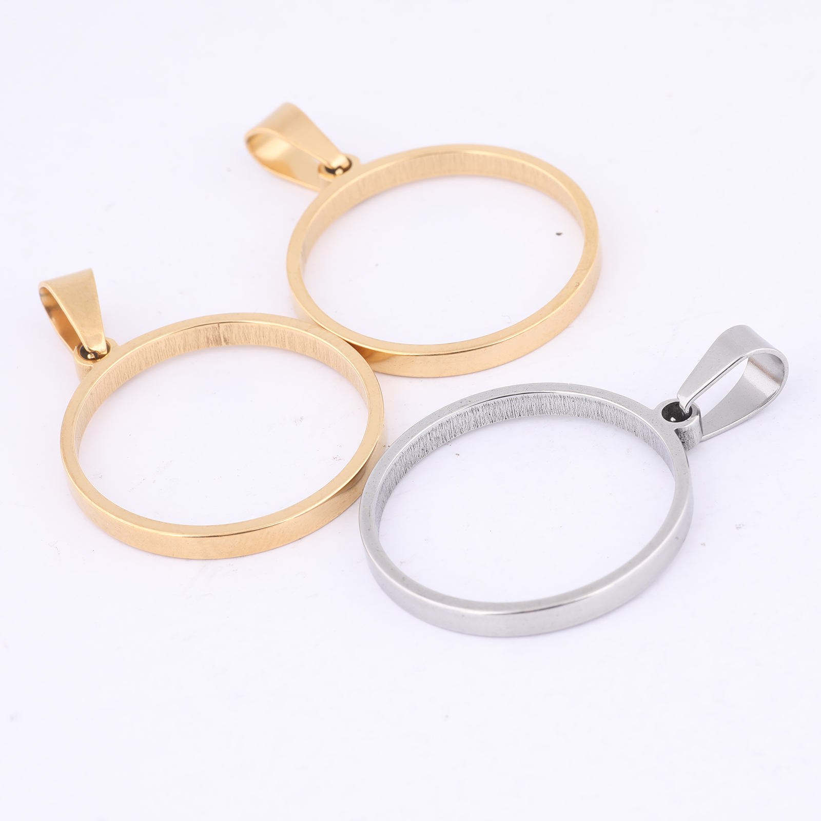 10pcs 25mm Round Open Bezel Ch - Resin Craft Projects 评论和价格