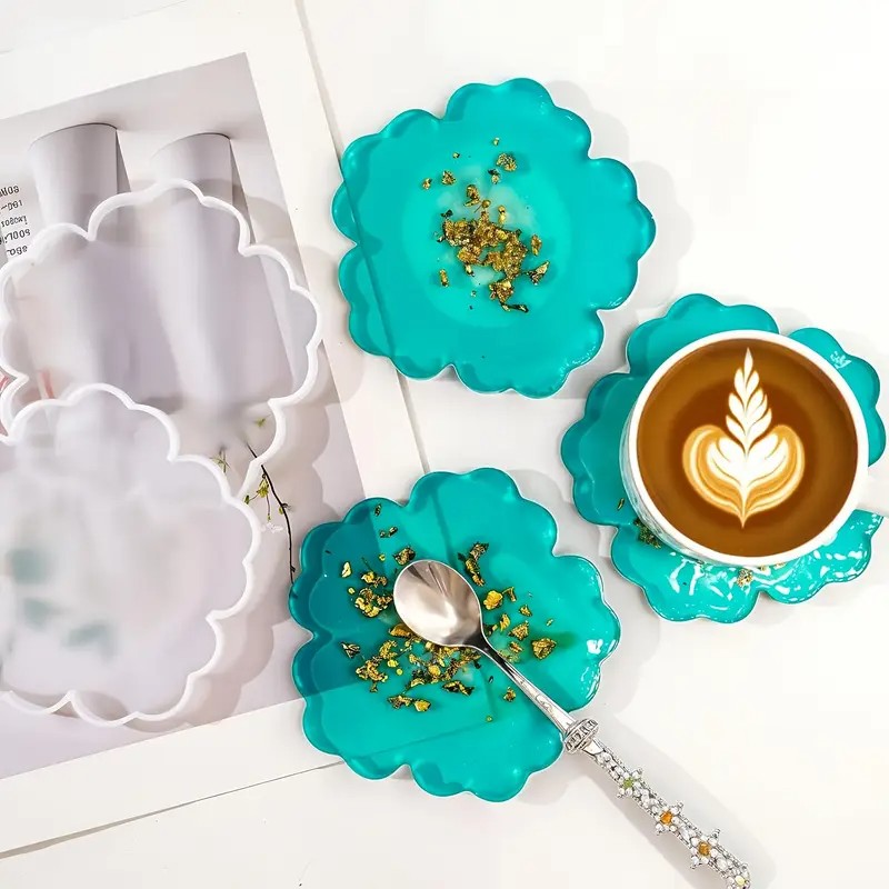 diy sakura shaped resin mold - - Geode Mold Silicone 评论和价格