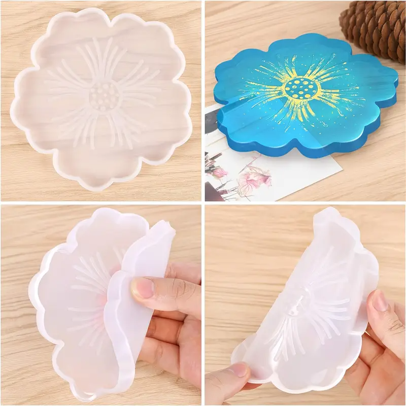 DIY Sakura Shaped Resin Mold - - Geode Mold Silicone 评论和价格