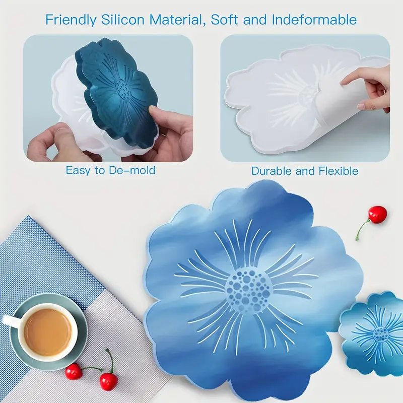 DIY Sakura Shaped Resin Mold - - Geode Mold Silicone 评论和价格