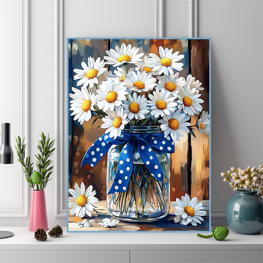 Flower Diamond Mosaic Daisy Pa - Resin Craft For Beginners 评论和价格