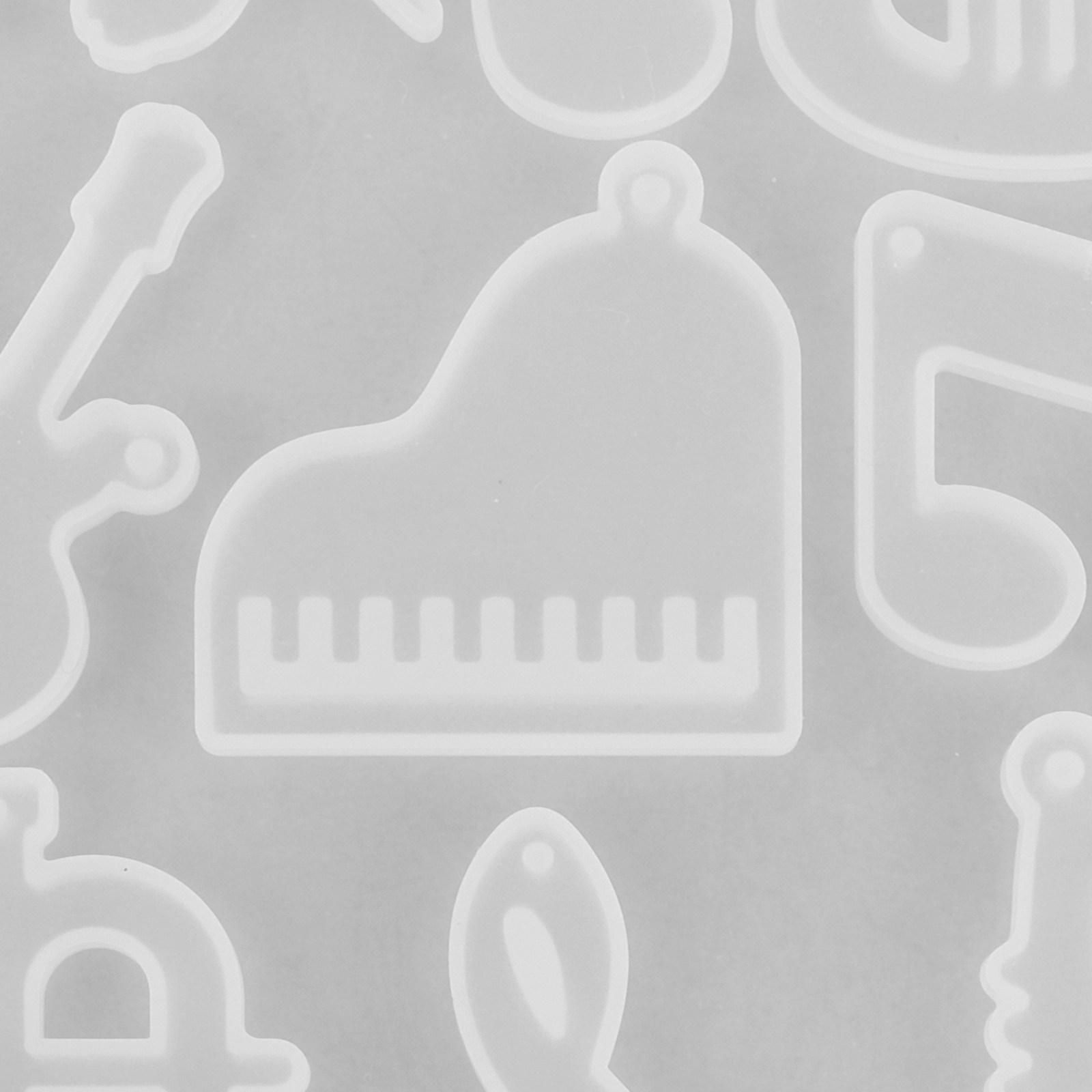 3Pcs Music Themed Silicone Mol - Resin Craft Workshop 评论和价格