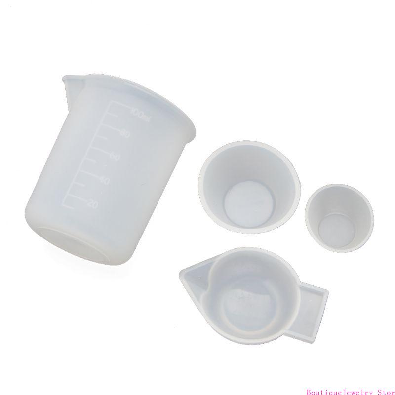 E1PE 4Pcs Silicone Mixing Cups - Mixing Cup Silicone 评论和价格
