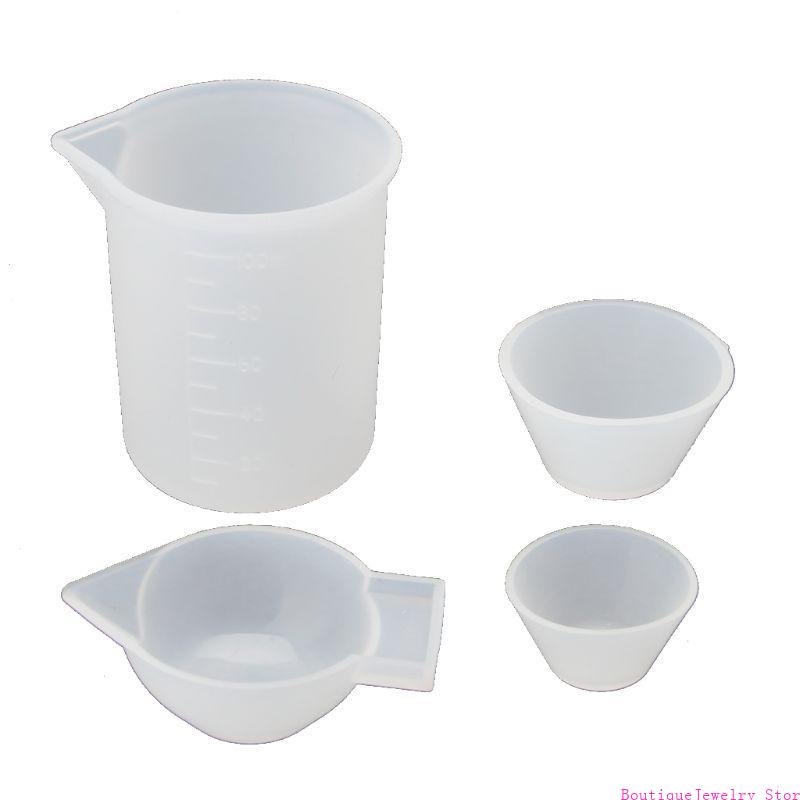 E1PE 4Pcs Silicone Mixing Cups - Mixing Cup Silicone 评论和价格