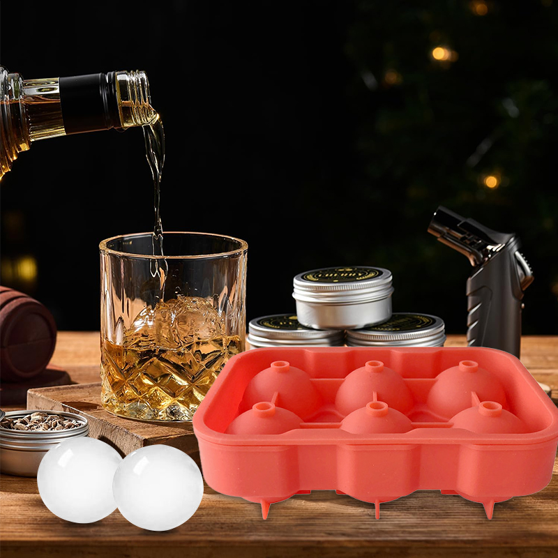 Ice grid tray with lid 6/4 rou - Coaster Mold Round 评论和价格
