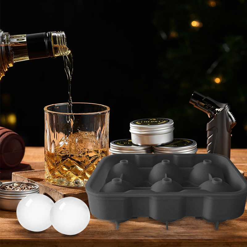 Ice grid tray with lid 6/4 rou - Coaster Mold Round 评论和价格