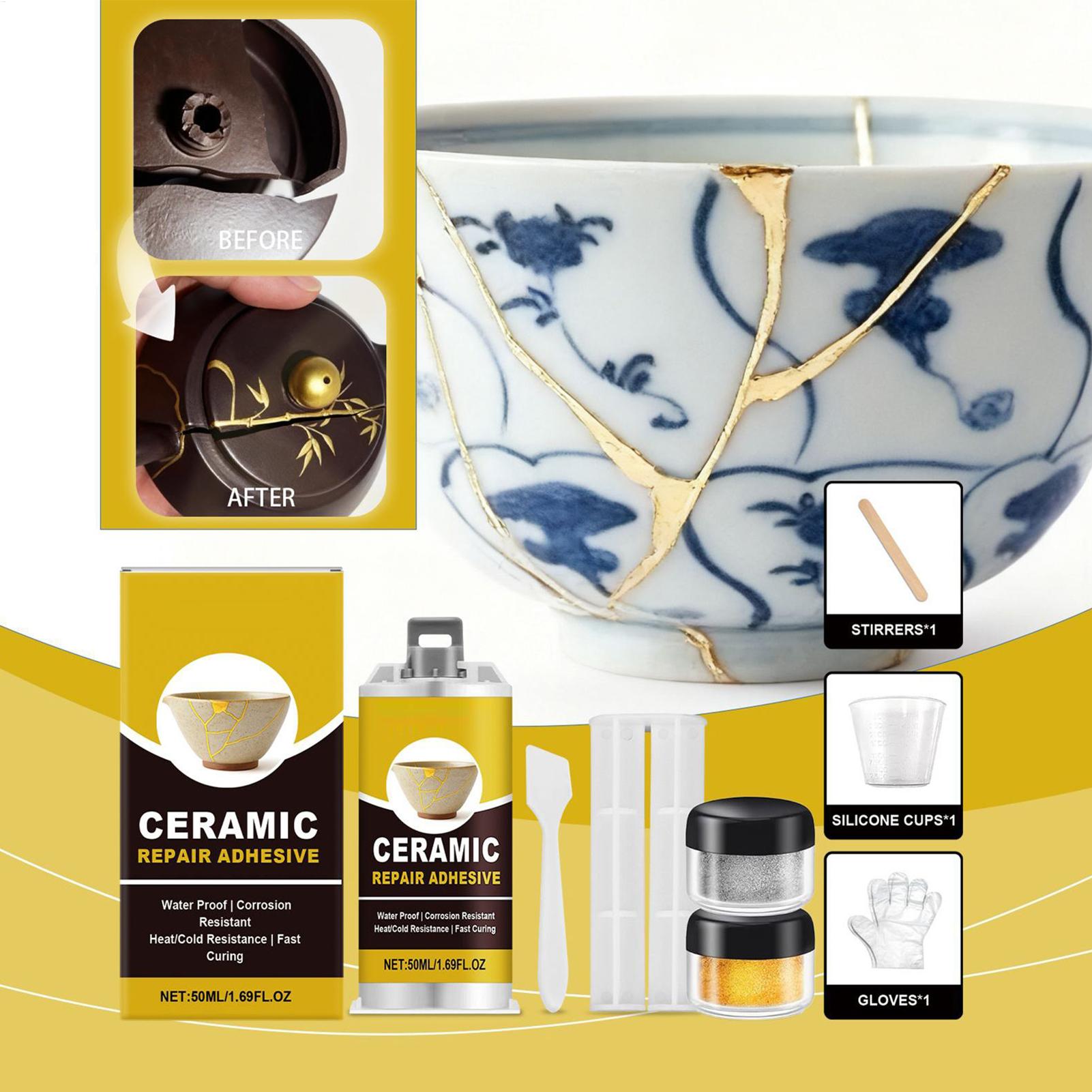 Ceramic Glass Repair Kit Epoxy - Resin Craft Workshop 评论和价格