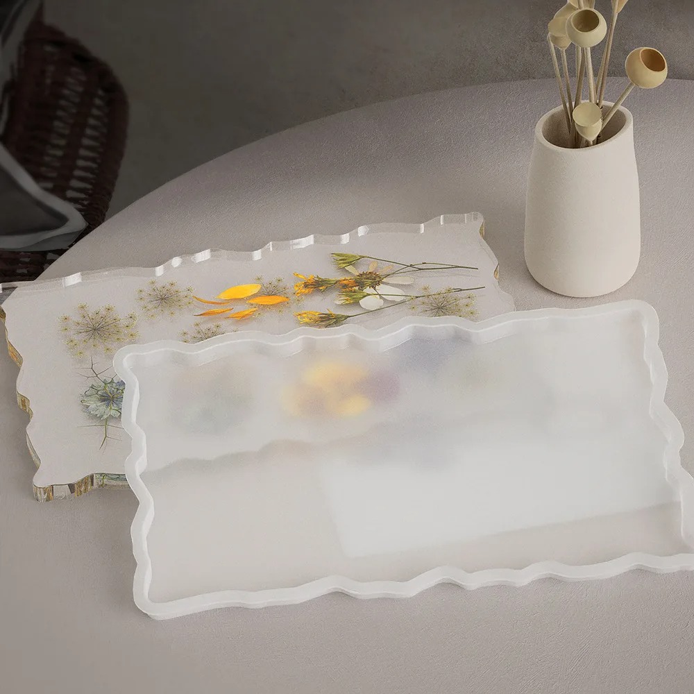 Tray Epoxy Resin Silicone Mold - Serving Tray Mold 评论和价格