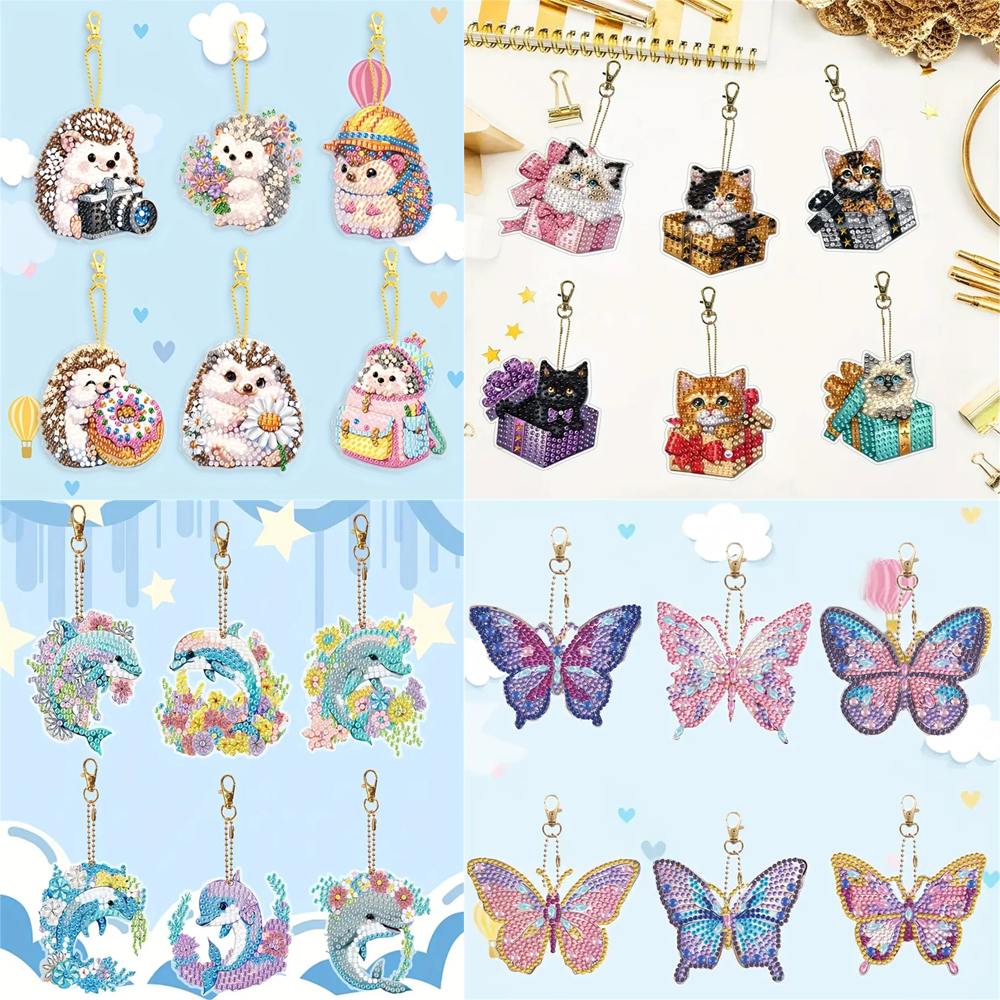DIY Diamond Painting Keychains - Resin Craft For Beginners 评论和价格