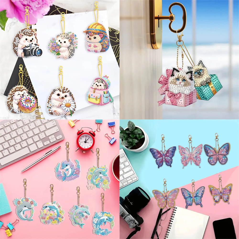 DIY Diamond Painting Keychains - Resin Craft For Beginners 评论和价格