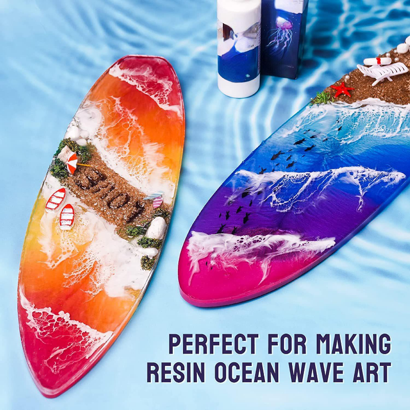 Surfboard Resin Tray Molds Sur - Resin Ocean Wave Mold 评论和价格