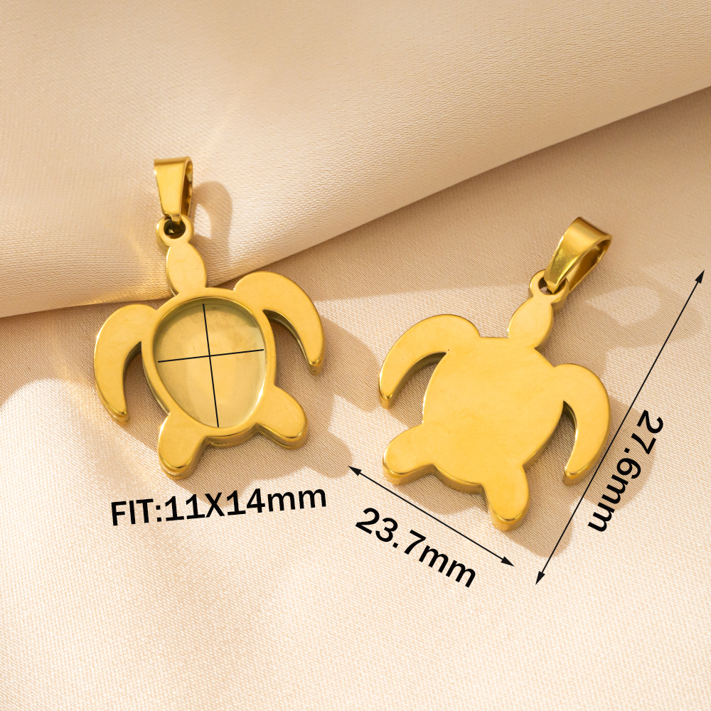 5pcs Stainless Steel Turtle Pe - Resin Craft Projects 评论和价格