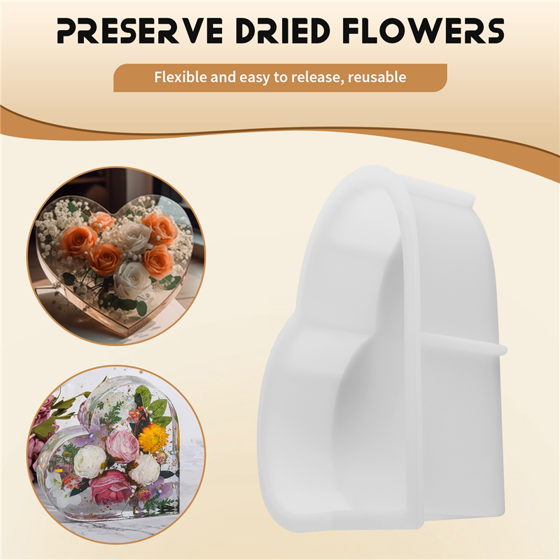 Y51A-Large Silicone Molds For  - Flower Preservation Resin 评论和价格