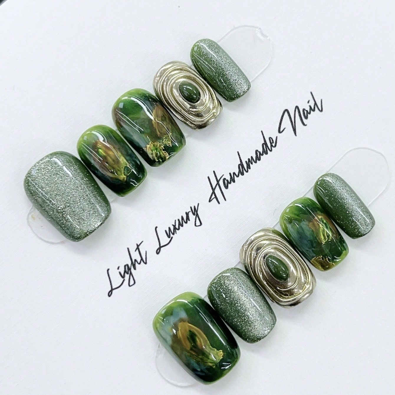 10pcs pure hand pressed short  - Resin Craft Material 评论和价格